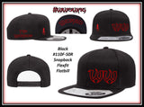 Hat - Snapback Flat Bill "Going Gangsta"