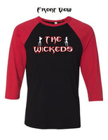 T-shirt - Ladies Logo Raglan Baseball 3/4 Sleeve
