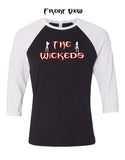 T-shirt - Ladies Logo Raglan Baseball 3/4 Sleeve