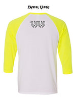 T-shirt - Ladies Logo Raglan Baseball 3/4 Sleeve