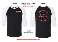 T-shirt - Men's Raglan Baseball 3/4 Sleeve