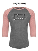 T-shirt - Ladies Logo Raglan Baseball 3/4 Sleeve