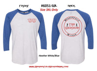 T-shirt - Men's Raglan Baseball 3/4 Sleeve