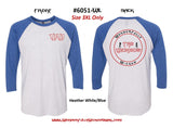 T-shirt - Men's Raglan Baseball 3/4 Sleeve