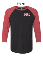 T-shirt - Men's Raglan Baseball 3/4 Sleeve