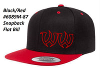 Hat - Snapback Flat Bill #6089M