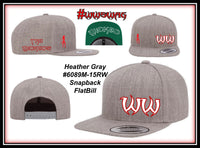 Hat - Snapback Flat Bill #6089M