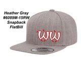 Hat - Snapback Flat Bill #6089M