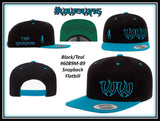 Hat - Snapback Flat Bill #6089M