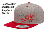 Hat - Snapback Flat Bill #6089M