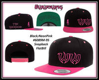 Hat - Snapback Flat Bill #6089M