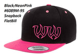 Hat - Snapback Flat Bill #6089M