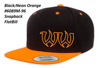 Hat - Snapback Flat Bill #6089M