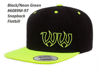 Hat - Snapback Flat Bill #6089M