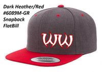 Hat - Snapback Flat Bill #6089M