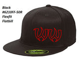 Hat - Flexfit Flat Bill "Going Gansta" #6210FF