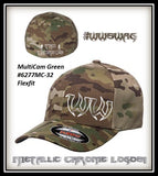 Hat - Flexfit Curved Bill #6277MC CAMO