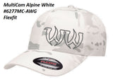 Hat - Flexfit Curved Bill #6277MC CAMO