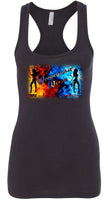 Tank Top Women's #6633 "Flames"