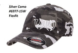 Hat - Flexfit Low Profile Camo #6977CA