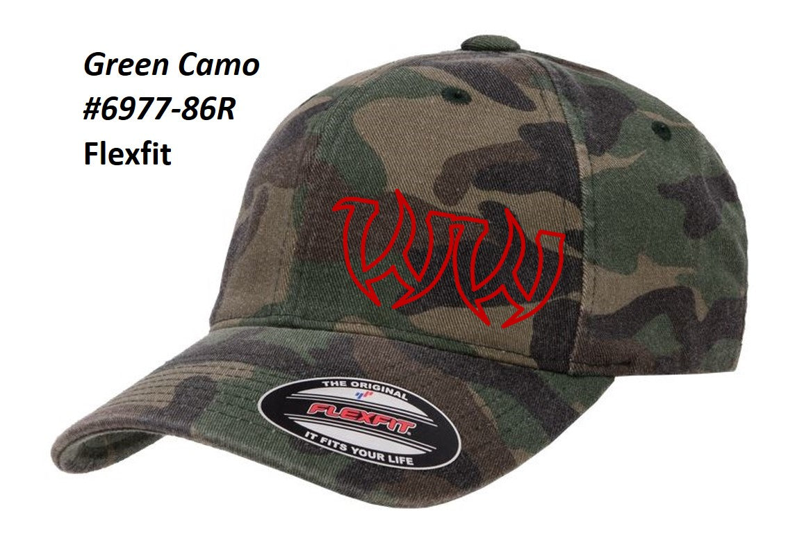 Hat - Flexfit Low Profile Camo #6977CA – WW Swag