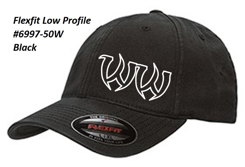 WW #6997 – Structured - Crown Profile Hat Low Swag Flexfit