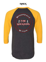T-shirt - Men's Raglan Baseball 3/4 Sleeve