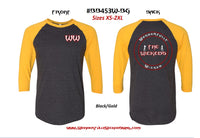 T-shirt - Men's Raglan Baseball 3/4 Sleeve
