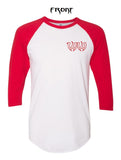 T-shirt - Men's Raglan Baseball 3/4 Sleeve