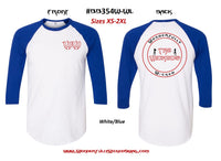 T-shirt - Men's Raglan Baseball 3/4 Sleeve