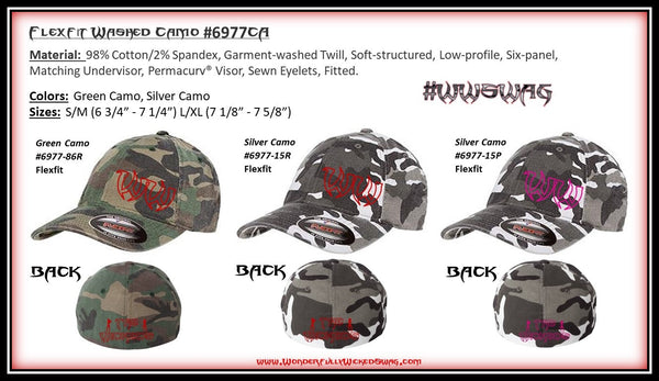 Hat - Flexfit Low Profile Camo #6977CA