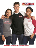 T-shirt - Men's Raglan Baseball 3/4 Sleeve