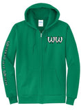 Hoodie - UniSex Men's & Women's Zip Up Sweatshirt