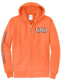 Hoodie - UniSex Men's & Women's Zip Up Sweatshirt