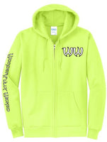 Hoodie - UniSex Men's & Women's Zip Up Sweatshirt