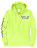 Hoodie - UniSex Men's & Women's Zip Up Sweatshirt