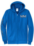 Hoodie - UniSex Men's & Women's Zip Up Sweatshirt