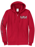 Hoodie - UniSex Men's & Women's Zip Up Sweatshirt