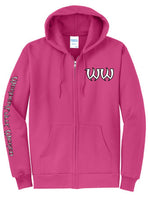 Hoodie - UniSex Men's & Women's Zip Up Sweatshirt