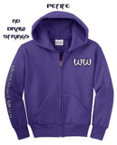 Hoodie - UniSex Men's & Women's Zip Up Sweatshirt