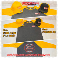 T-shirt - Men's Raglan Baseball 3/4 Sleeve